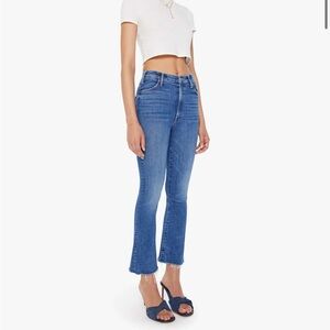 MOTHER The Hustler Ankle Fray Jeans